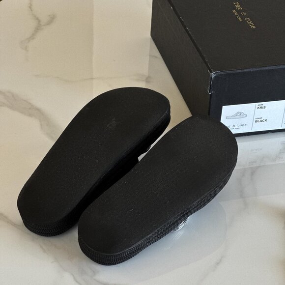 Rag & Bone Kris Rope Sandals Black (Size 38 / US 8) - Picture 6 of 13